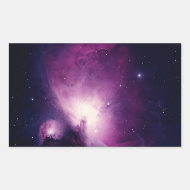 orion-nebula of MILKY WAY GALAXY Rectangular Sticker (Front)