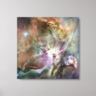 Orion Nebula Pastels Canvas Print