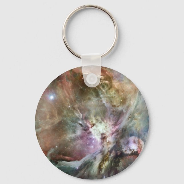 Orion Nebula Pastels Keychain (Front)
