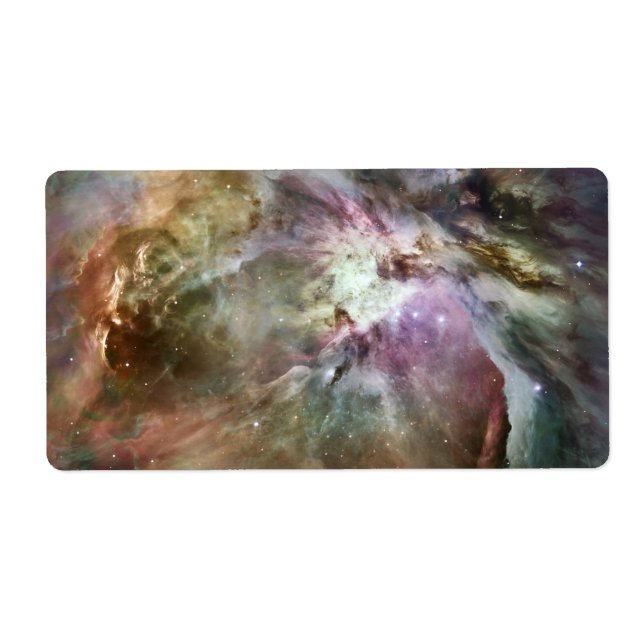 Orion Nebula Pastels Label (Front)