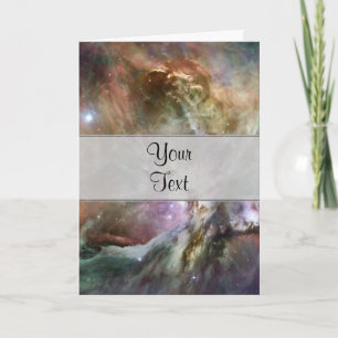 Orion Nebula Pastels Thank You Card