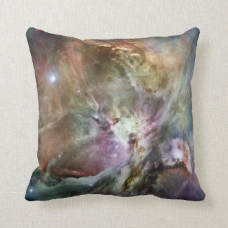 Orion Nebula Pastels Throw Pillow