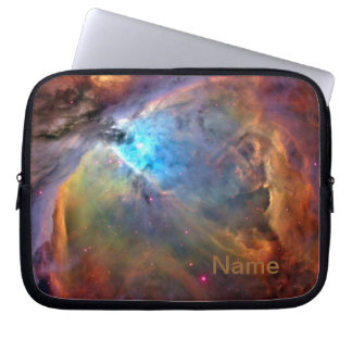 Orion Nebula Personalized Zippered Laptop Case 10"