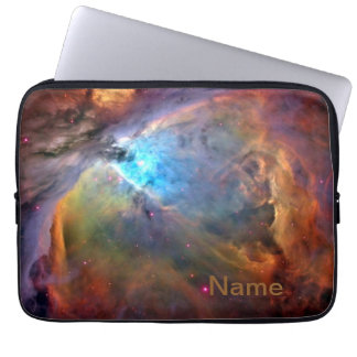 Orion Nebula Personalized Zippered Laptop Case 13"