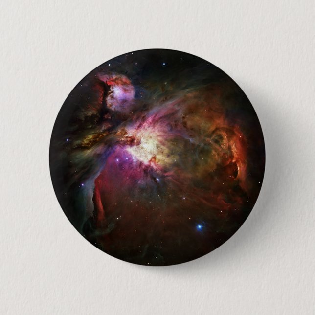Orion Nebula Pinback Button (Front)