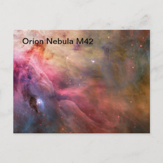 orion nebula postcard