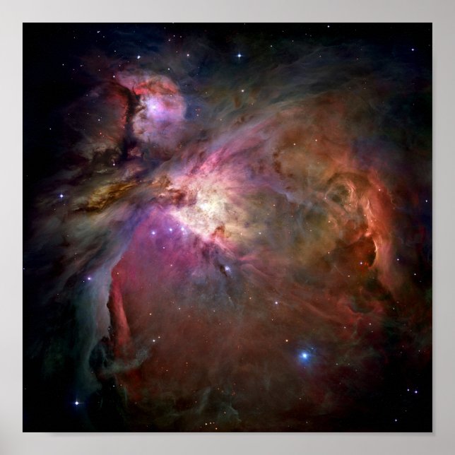 Orion Nebula Poster (Front)
