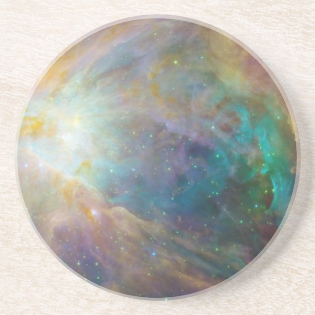 Orion Nebula Sandstone Coaster (Front)