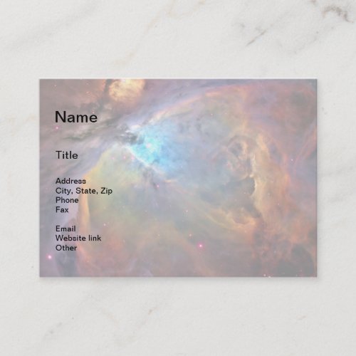 Orion Nebula Space Galaxy Business Card