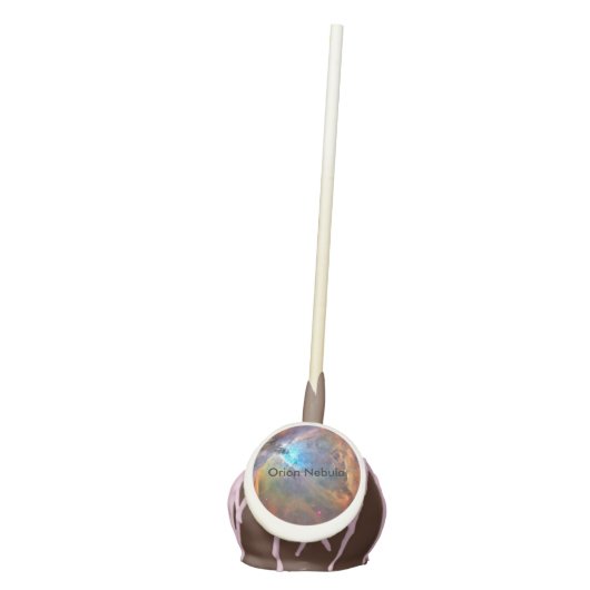 Orion Nebula Space Galaxy Cake Pops (Front)
