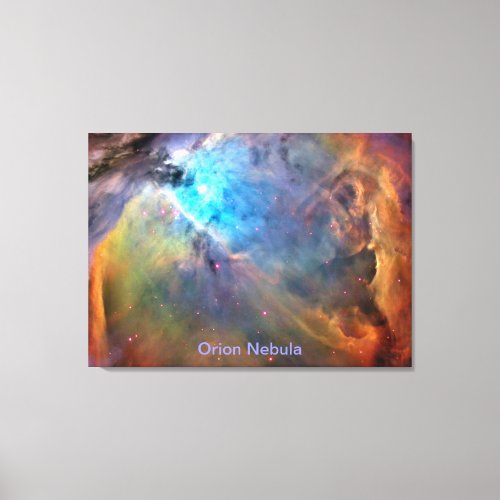 Orion Nebula Space Galaxy Canvas Print