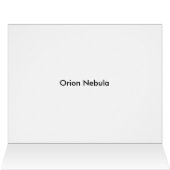 Orion Nebula Space Galaxy Cards (Inside Horizontal (Top))