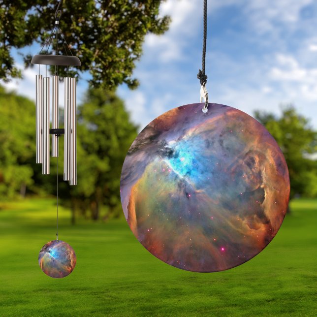 Orion Nebula Space Galaxy Celestial Abstract Wind Chime (Outdoor)