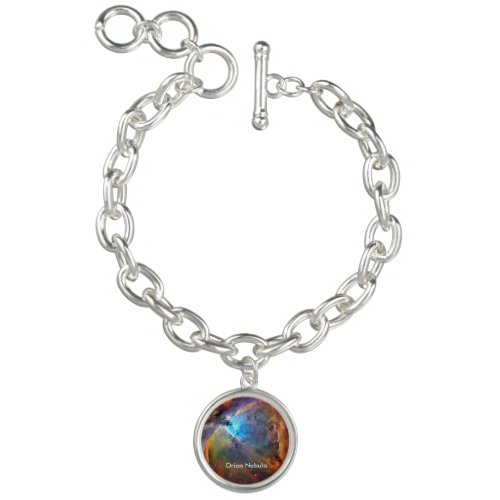 Orion Nebula Space Galaxy Charm Bracelet