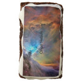 Orion Nebula Space Galaxy Chocolate Brownie (Rotated)