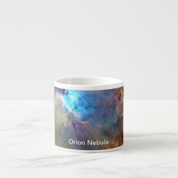 Orion Nebula Space Galaxy Espresso Cup by galaxyofstars at Zazzle
