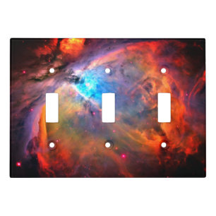 Orion Nebula Space Galaxy high contrast Light Switch Cover