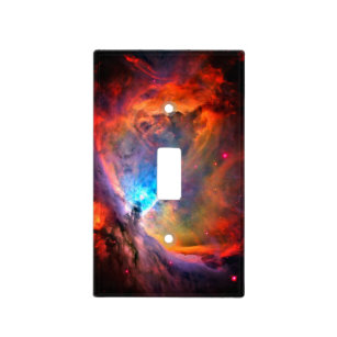 Orion Nebula Space Galaxy high contrast Light Switch Cover