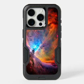 Orion Nebula Space Galaxy High Contrast Iphone 15 Pro Case by FlowstoneGraphics at Zazzle