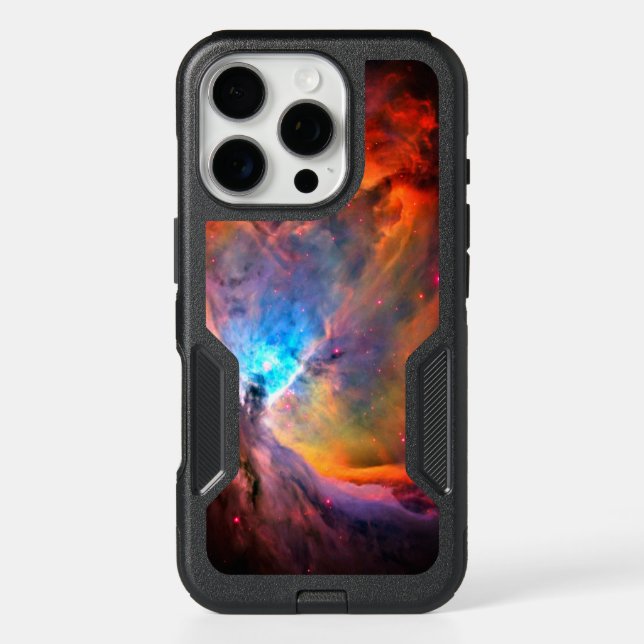 Orion Nebula Space Galaxy high contrast Otterbox iPhone Case (Back)