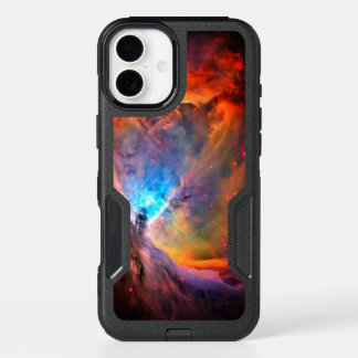 Orion Nebula Space Galaxy high contrast iPhone 16 Plus Case