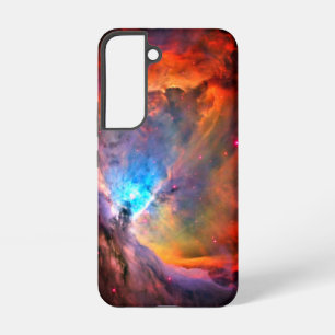 Orion Nebula Space Galaxy high contrast Samsung Galaxy S22 Case