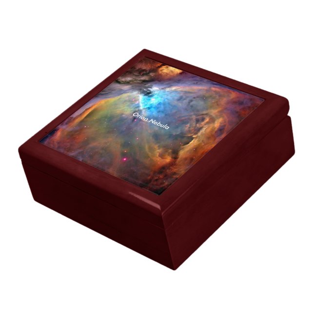Orion Nebula Space Galaxy Jewelry Box (Side)