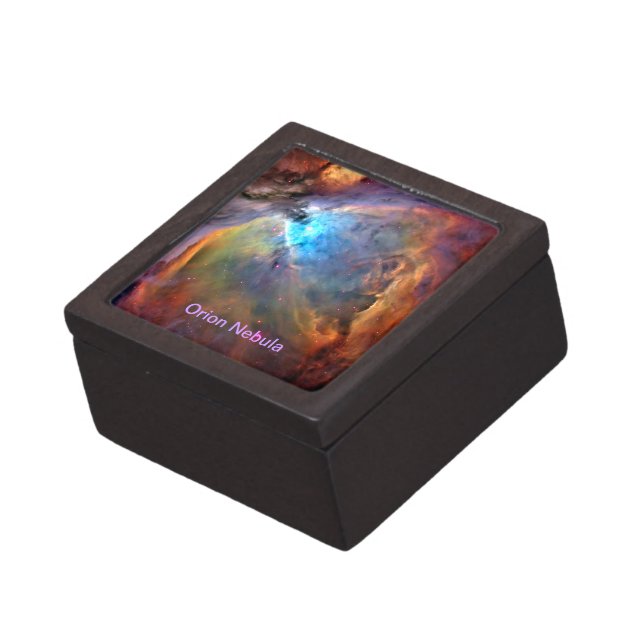 Orion Nebula Space Galaxy Keepsake Box (Side)