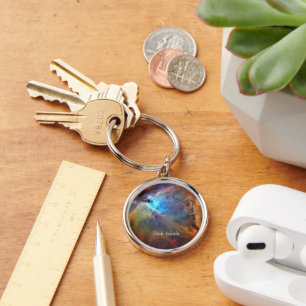Orion Nebula Space Galaxy Keychain