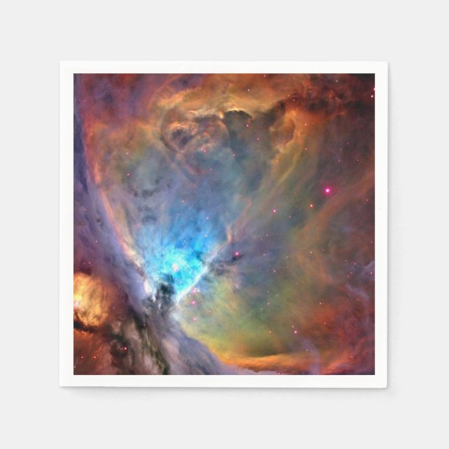Orion Nebula Space Galaxy low contrast Napkins (Front)