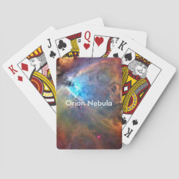 Orion Nebula Space Galaxy Poker Cards