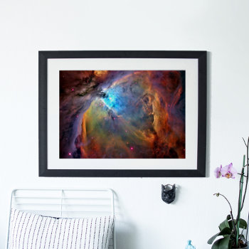 Orion Nebula Space Galaxy Poster X Lg 60x40 by galaxyofstars at Zazzle
