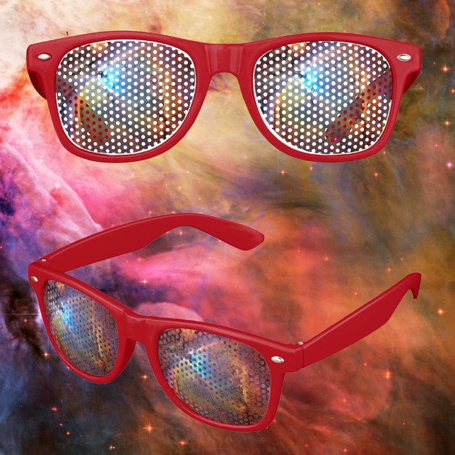 Orion Nebula Space Galaxy Retro Sunglasses (Orion Nebula Space Galaxy Retro Sunglasses)