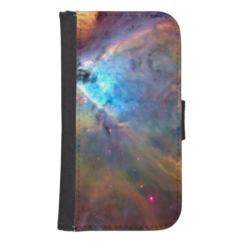 Orion Nebula Space Galaxy Samsung S4 Wallet Case