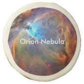 Orion Nebula Space Galaxy Sugar Cookie (Front)