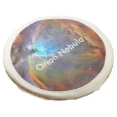 Orion Nebula Space Galaxy Sugar Cookie (Angled)