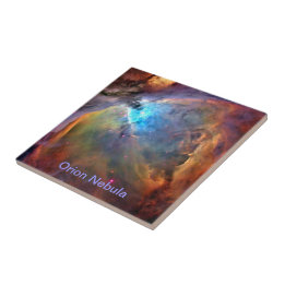 Orion Nebula Space Galaxy Tile