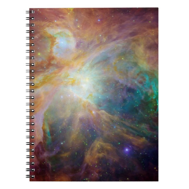 Orion Nebula Space Photo Notebook (Front)