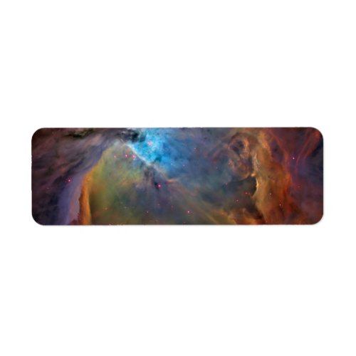 ORION NEBULA SPACE WONDERS STARS GALAXY UNIVERSE P LABEL