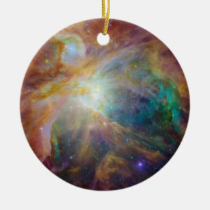 Orion Nebula Stars Composite Ceramic Ornament