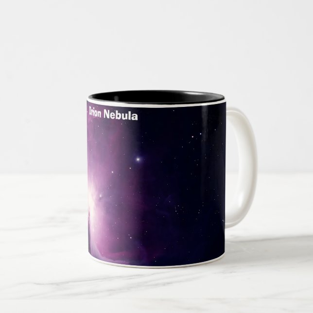 Orion Nebula Two-Tone Coffee Mug (Front Right)