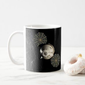 Orion Spacecraft in Lunar Orbit Coffee Mug