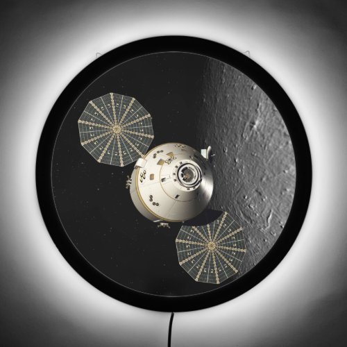  Orion Spacecraft in Lunar Orbit LED Sign