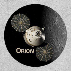 Orion Spacecraft in Lunar Orbit Patch