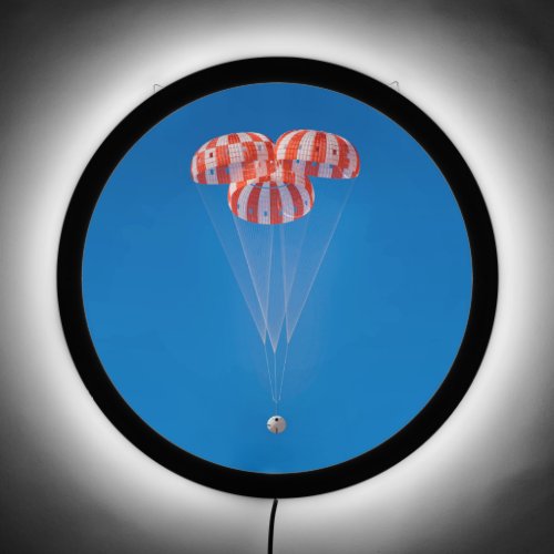 Orion Spacecraft Parachute Landing LED Sign