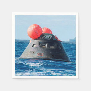 Orion Spacecraft Parachute Landing Napkins