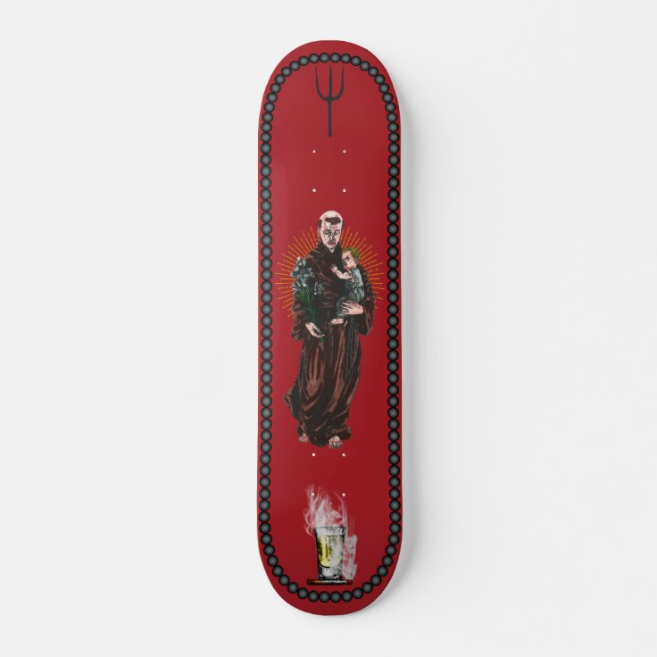 Orisha Eshu Saint Anthony of Padua Skateboard | Zazzle