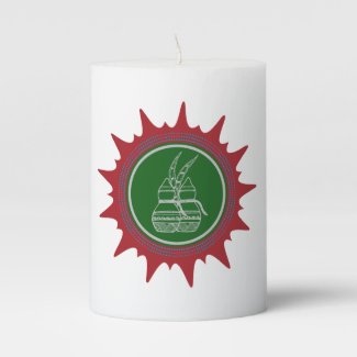 Orisha Ibeji Pillar Candle