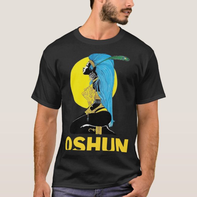 Orisha Oshun  Goddess of Divinity Femininity And L T-Shirt (Front)