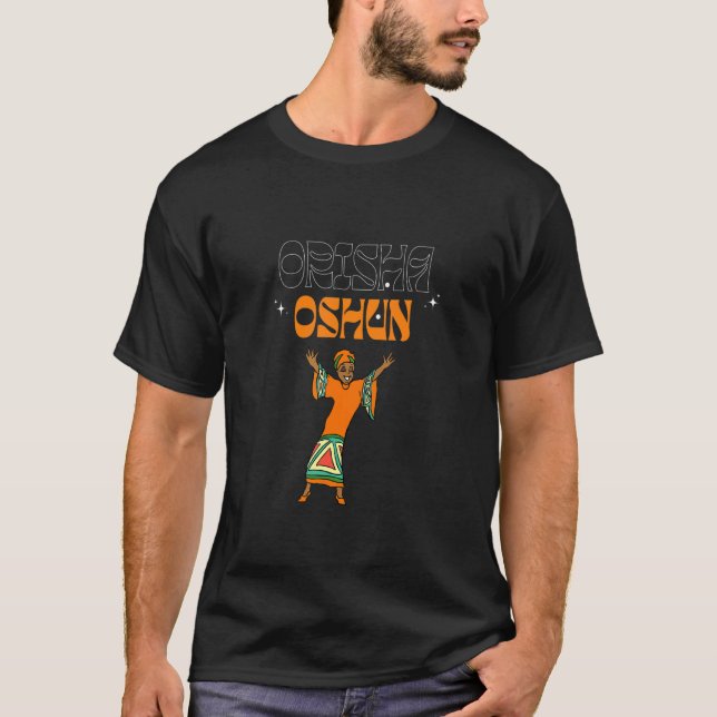 Orisha Oshun Goddess of Divinity Femininity And Lo T-Shirt (Front)